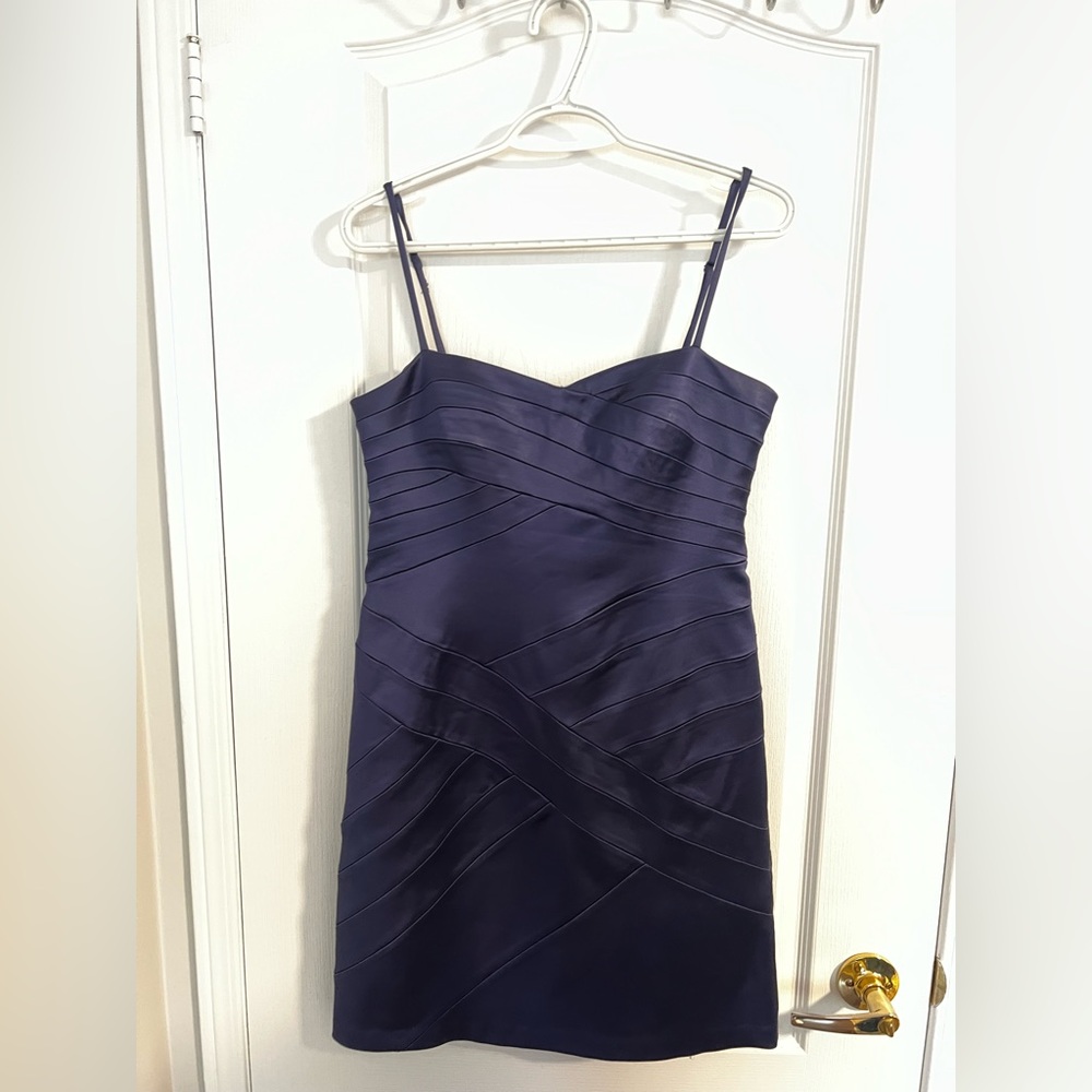 Size 10 purple dress BCBG